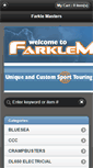 Mobile Screenshot of farklemasters.com